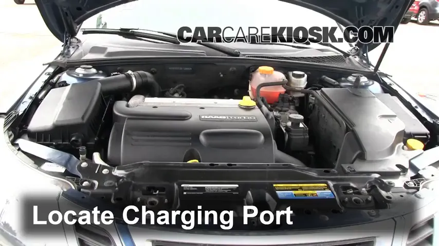 2008 Saab 9-3 2.0T 2.0L 4 Cyl. Turbo Wagon (4 Door) Air Conditioner Recharge Freon